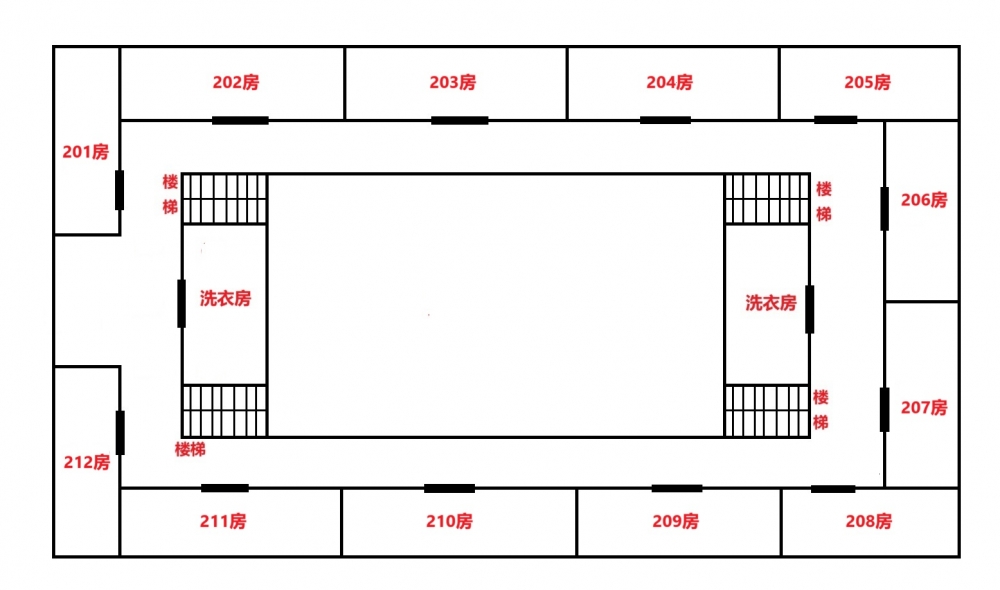 阵羊公寓2层