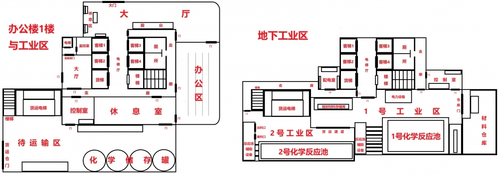 丹素公司下层地图