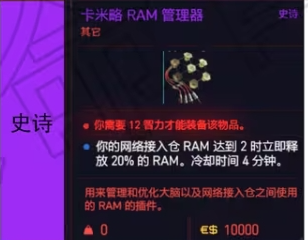 卡米略RAM